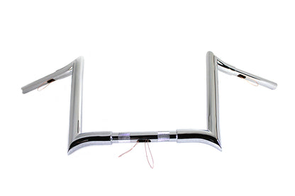 12 Chrome Z-Bar Handlebar with Indents