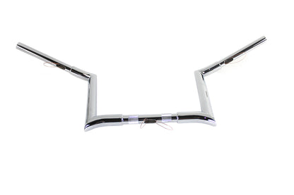 12 Chrome Z-Bar Handlebar with Indents