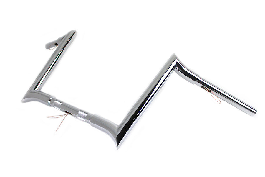12 Chrome Z-Bar Handlebar with Indents