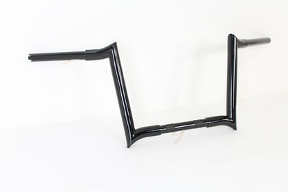 12 Black Z-Bar Handlebar with Indents