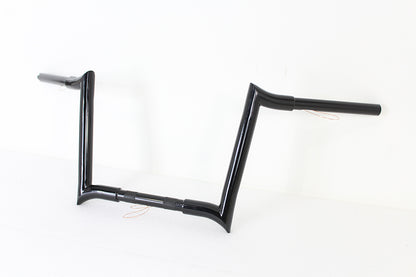 12 Black Z-Bar Handlebar with Indents