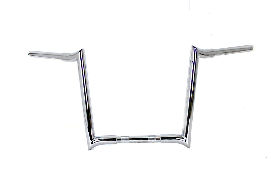 14 Chrome Z-Bar Handlebar with Indents