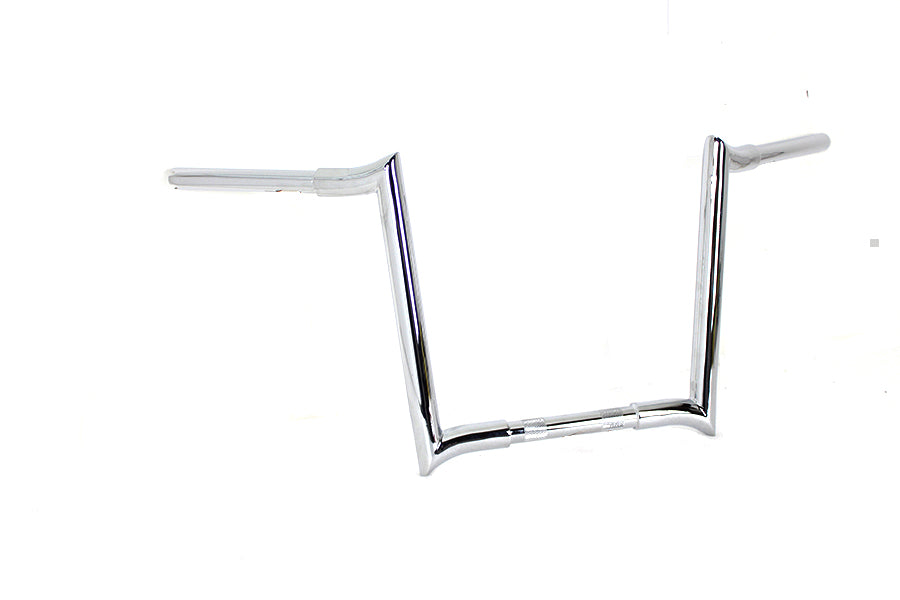 14 Chrome Z-Bar Handlebar with Indents