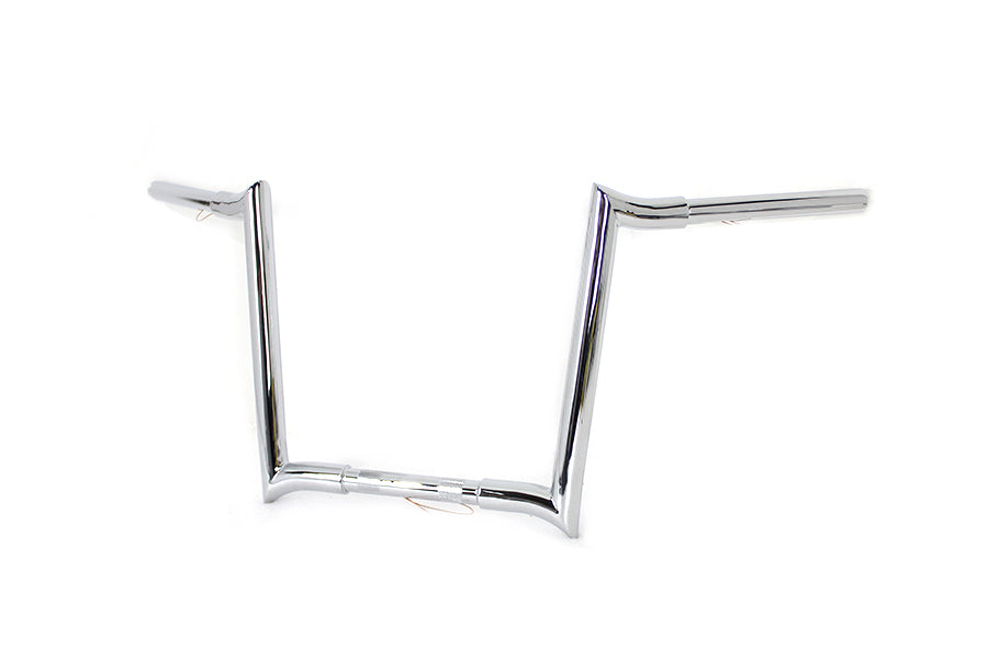 14 Chrome Z-Bar Handlebar with Indents