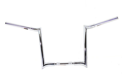 14 Chrome Z-Bar Handlebar with Indents