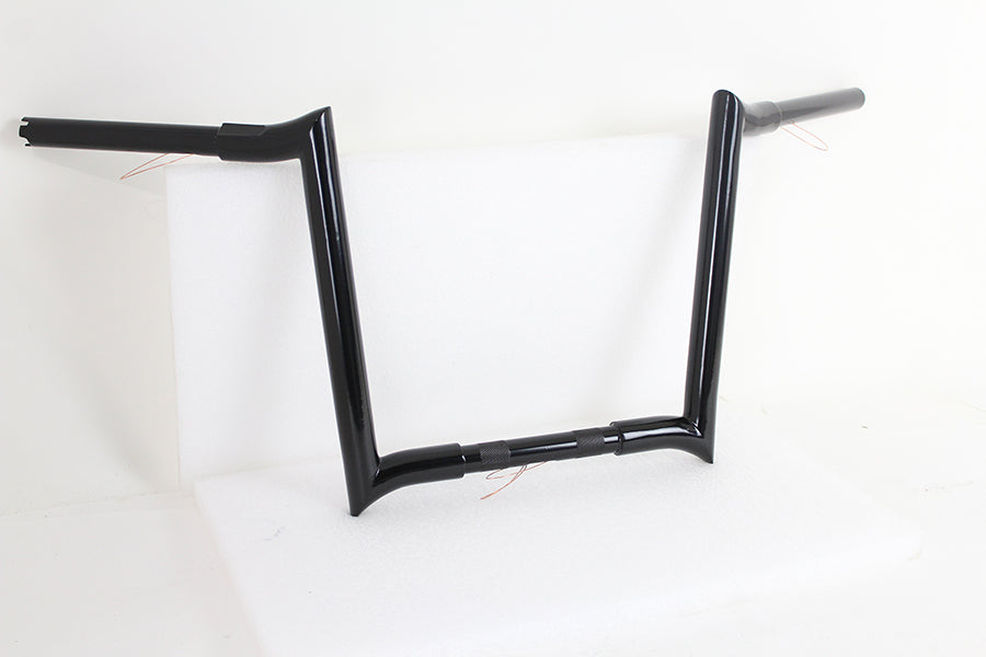 14 Black Z-Bar Handlebar with Indents