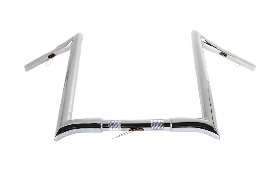 16 Chrome Z-Bar Handlebar with Indents