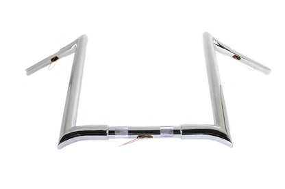 16 Chrome Z-Bar Handlebar with Indents