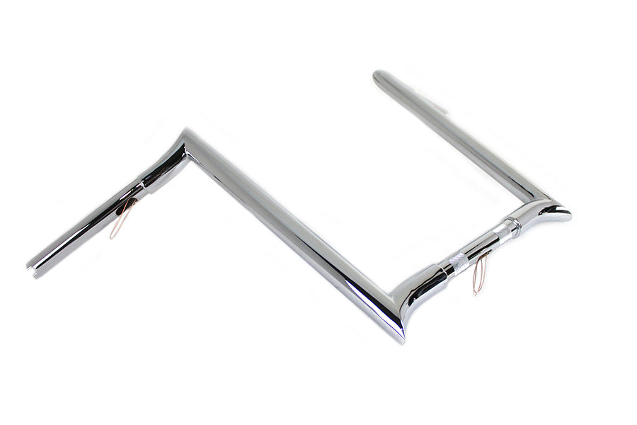 16 Chrome Z-Bar Handlebar with Indents