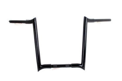 16 Black Z-Bar Handlebar with Indents