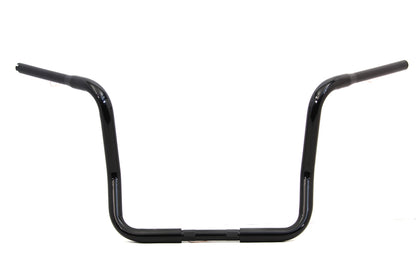 14 Dresser Ape Hanger Handlebar with Indents Black