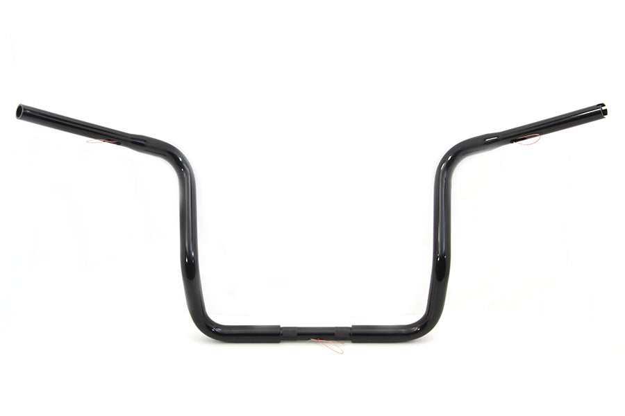 14 Dresser Ape Hanger Handlebar with Indents Black