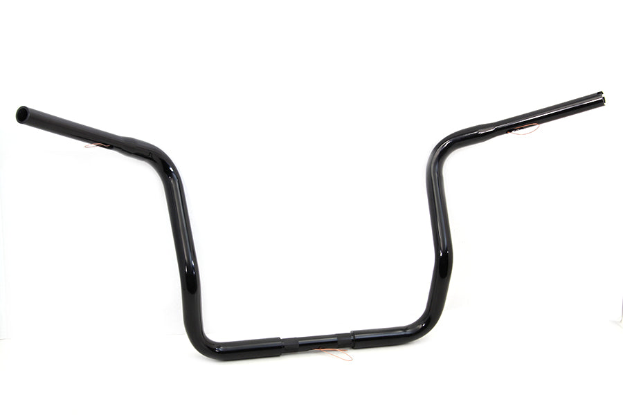 14 Dresser Ape Hanger Handlebar with Indents Black