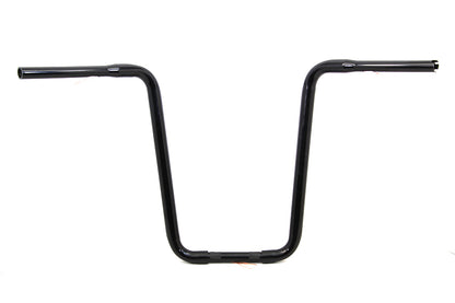 Narrow Body Ape Hanger Handlebar with Indents Black