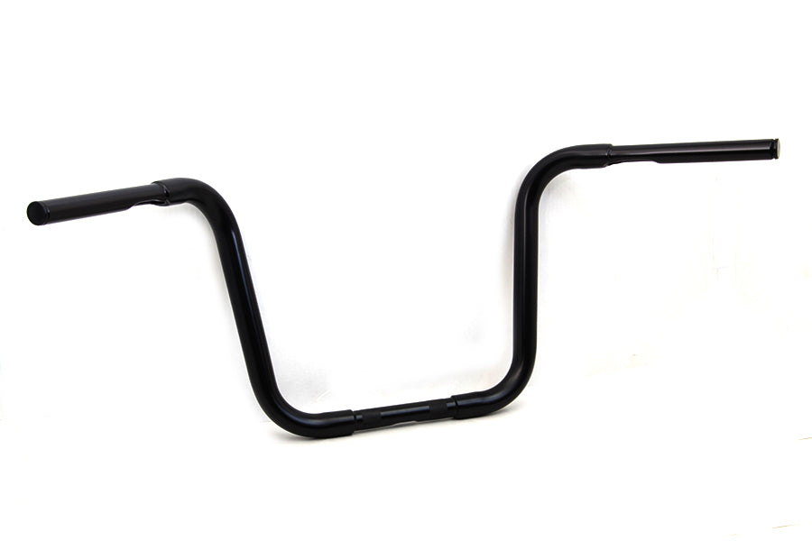 12-1/2 Buffalo Ape Hanger Handlebar with Indents Black