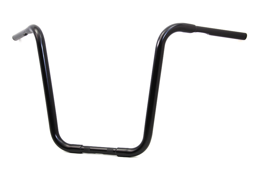 18 Buffalo Ape Hanger Handlebar with Indents Black