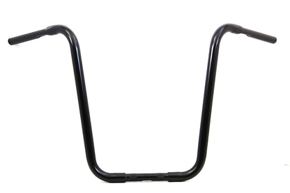 20 Buffalo Ape Hanger Handlebar with Indents Black