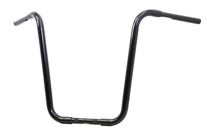 20 Buffalo Ape Hanger Handlebar with Indents Black