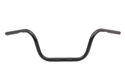 8 Ape Hanger Handlebar with Indents Black