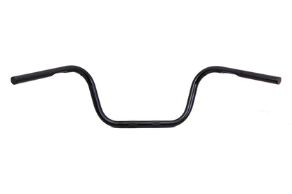 8 Ape Hanger Handlebar with Indents Black