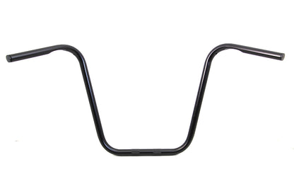 16 Ape Hanger Handlebar with Indents Gloss Black