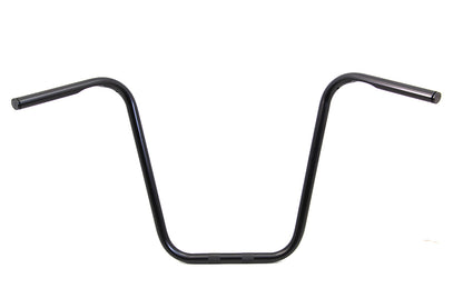 18 Ape Hanger Handlebar with Indents Black