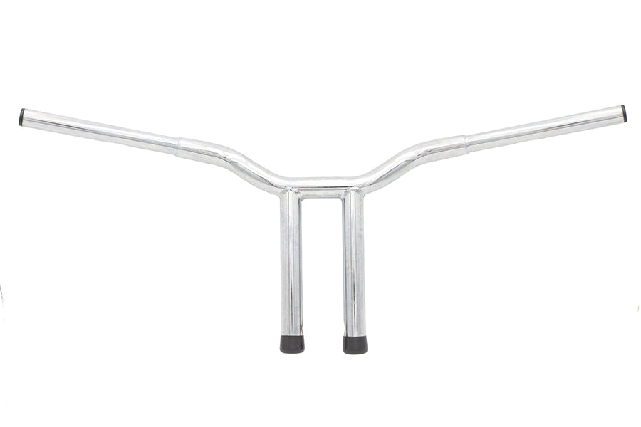 14 Combat Style Riser Handlebar Chrome