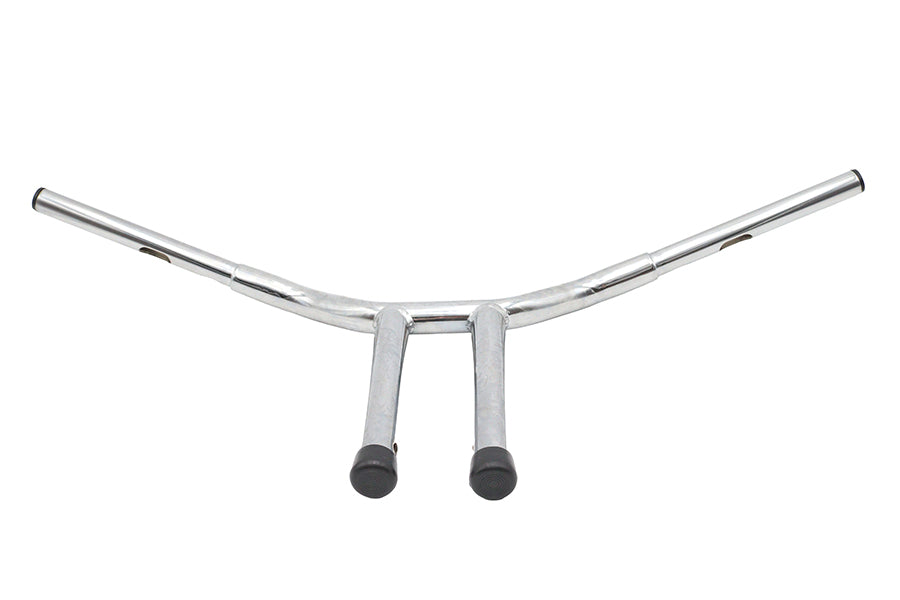 14 Combat Style Riser Handlebar Chrome