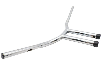 14 Combat Style Riser Handlebar Chrome