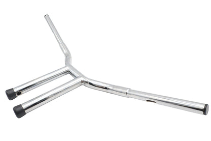 14 Combat Style Riser Handlebar Chrome