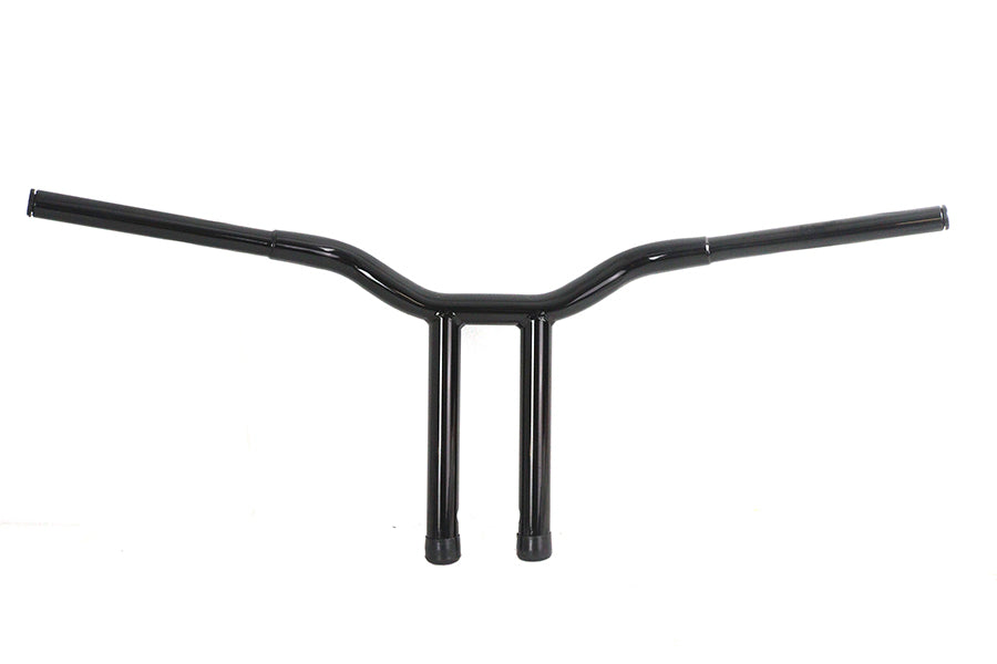 14 Combat Style Riser Handlebar Black
