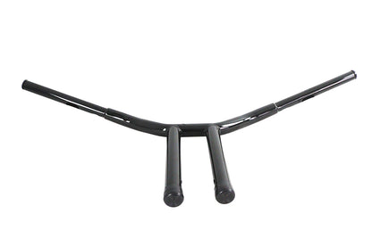 14 Combat Style Riser Handlebar Black