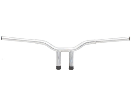 10 Combat Style Riser Handlebar Chrome