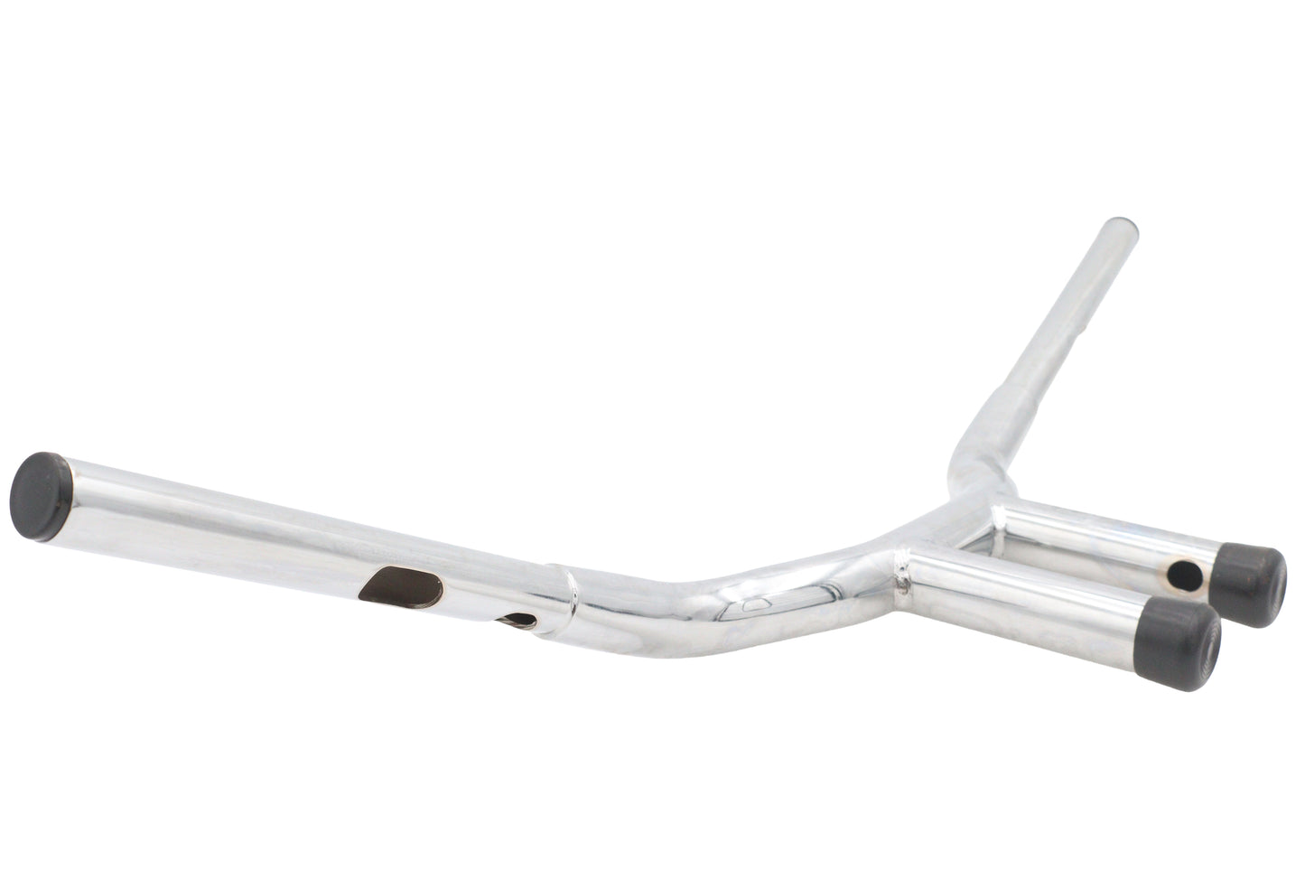 10 Combat Style Riser Handlebar Chrome