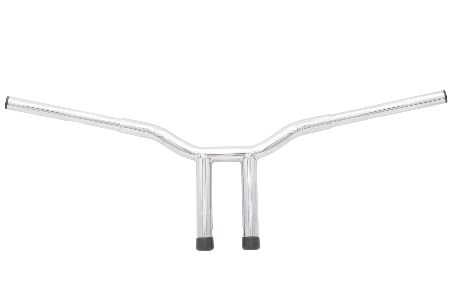 12 Combat Style Riser Handlebar Chrome