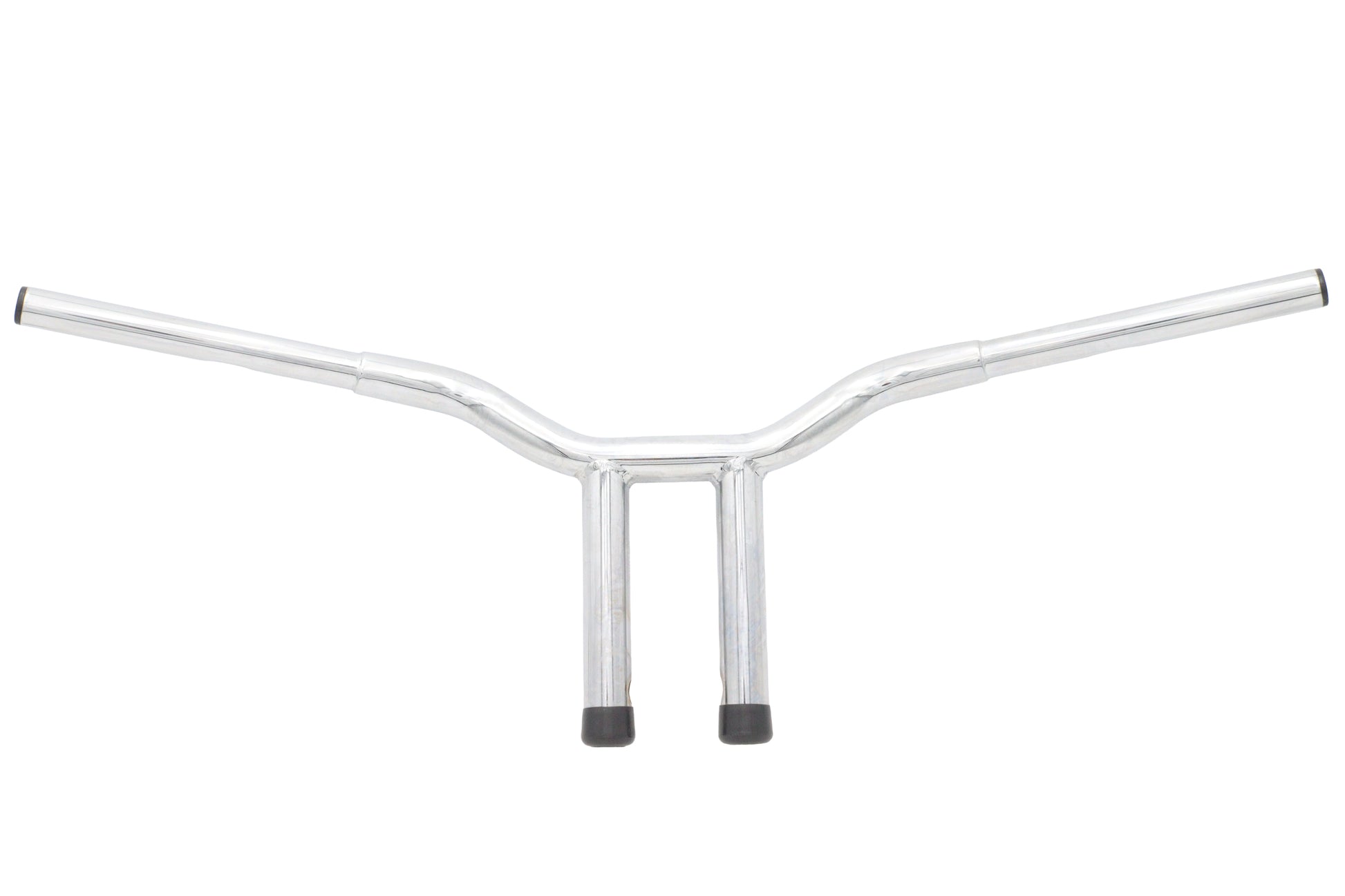 12 Combat Style Riser Handlebar Chrome