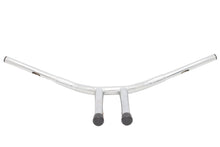 12 Combat Style Riser Handlebar Chrome