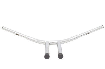 12 Combat Style Riser Handlebar Chrome