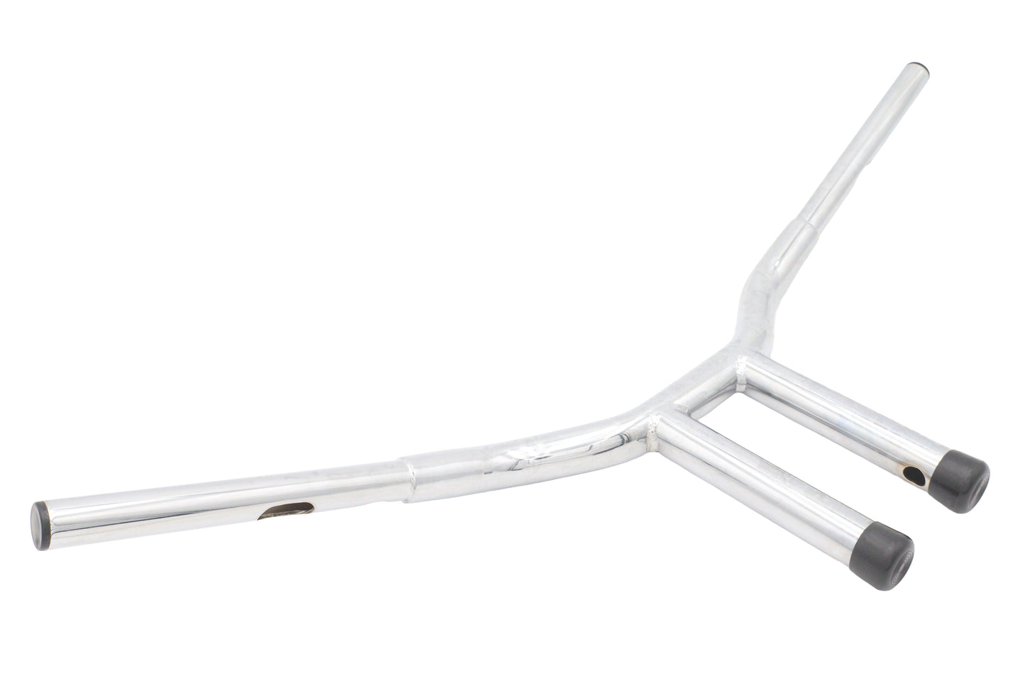 12 Combat Style Riser Handlebar Chrome