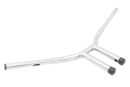 12 Combat Style Riser Handlebar Chrome