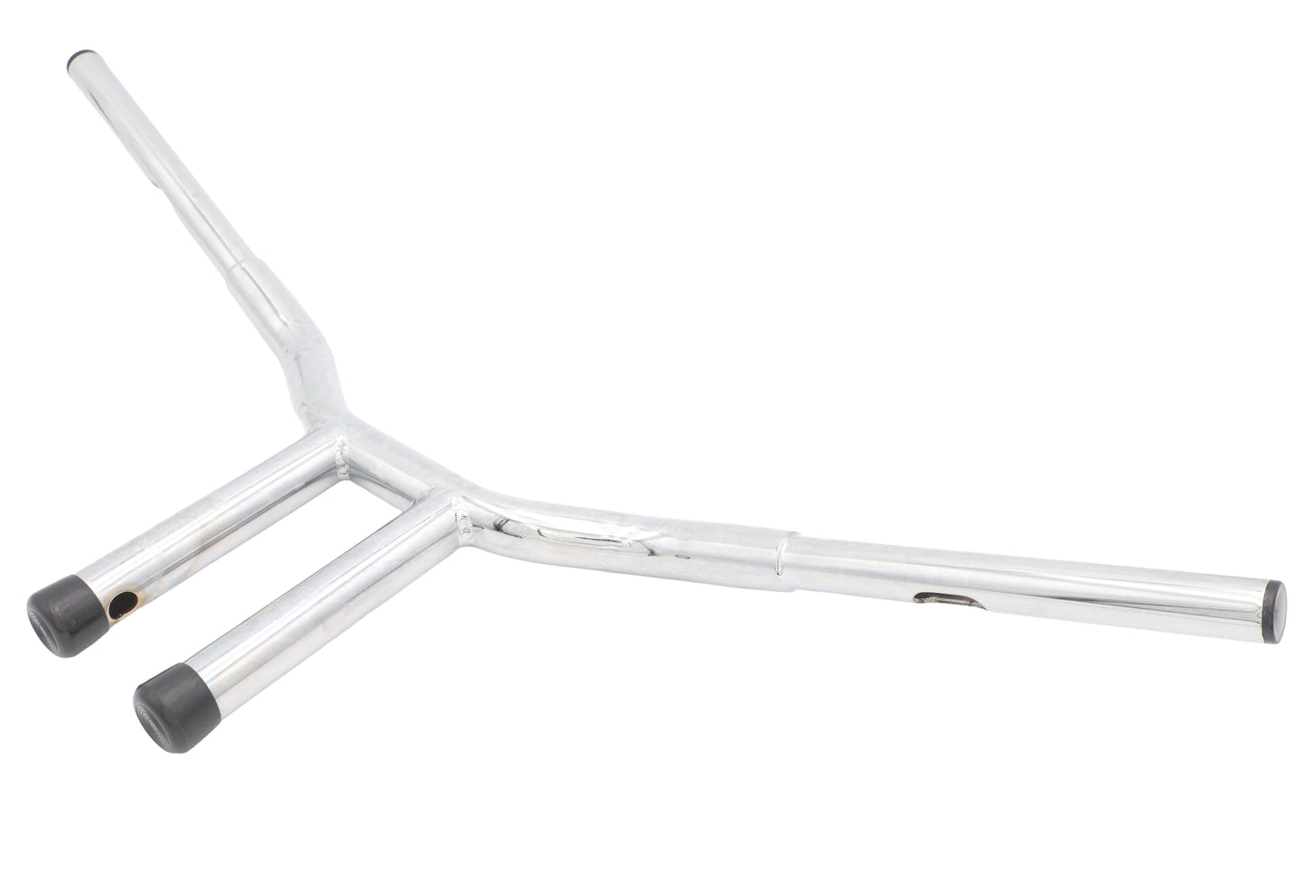12 Combat Style Riser Handlebar Chrome