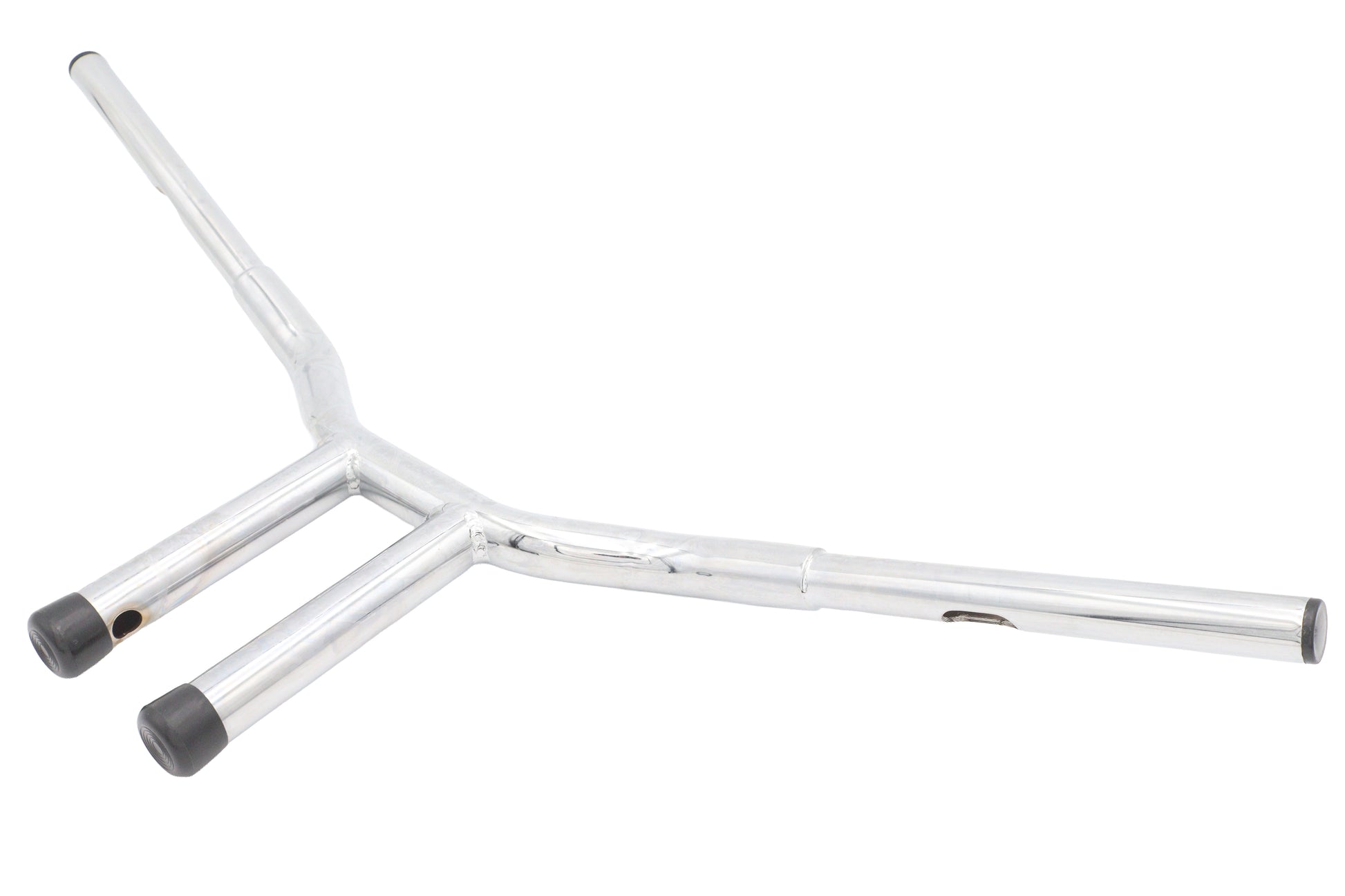 12 Combat Style Riser Handlebar Chrome
