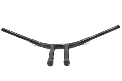 12 Combat Style Riser Handlebar Black