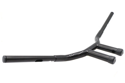 10 Combat Style Riser Handlebar Black