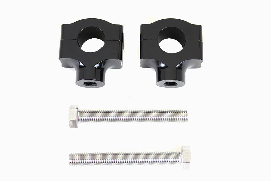 1 Handlebar Riser Set Black