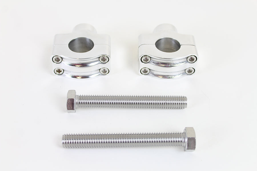 1 Handlebar Riser Set Polished