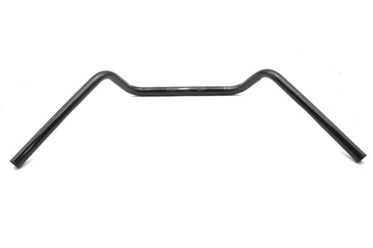 6 Medium Buckhorn Handlebar with Indents Black