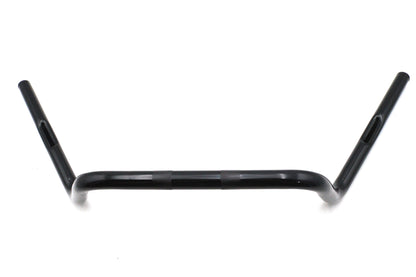 6 Medium Buckhorn Handlebar with Indents Black
