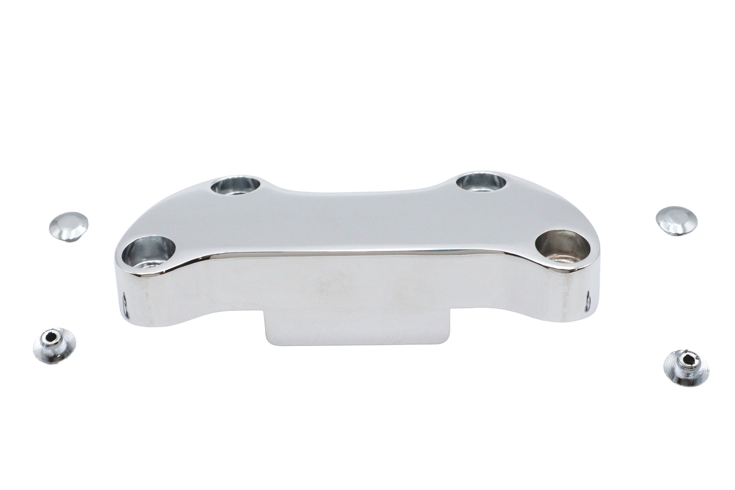 Smooth Riser Top Clamp Chrome