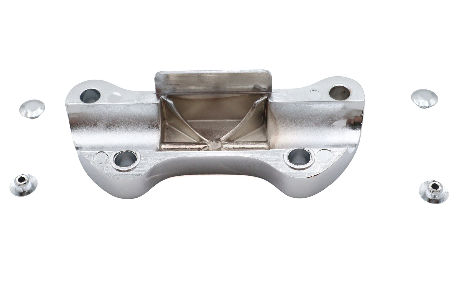 Smooth Riser Top Clamp Chrome